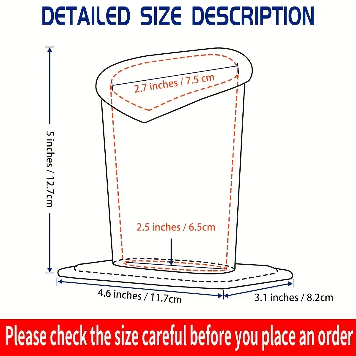 Glasses Holder with Plush Lining and Leather Exterior for Desk or Nightstand