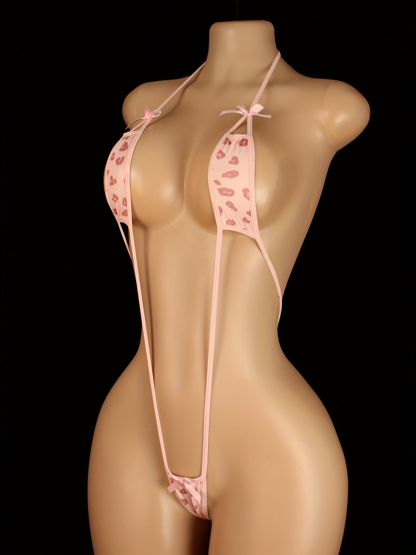 Ayollar uchun pushti yurak naqshli bodysuit, elastik choyshab, Valentin kuni kiyimlari