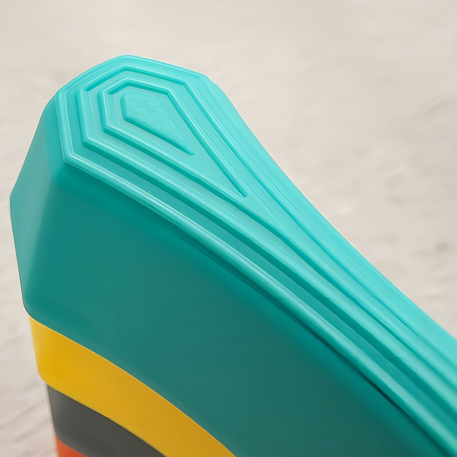 8-Piece Kids Balance and Stepping Stones Set for Indoor Outdoor Play in Red Green Blue Yellow