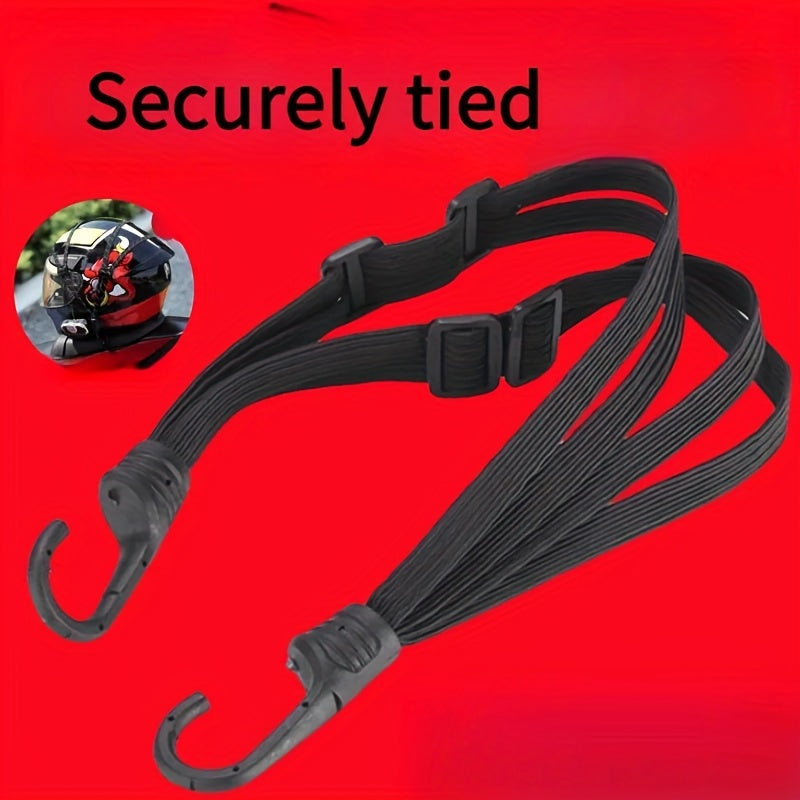 Motorcycle Tie-Down Belt Elastic Rope Heavy Duty Adjustable Strap