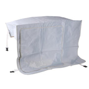 Outdoor Air Conditioner Cover 1P Size Weather-Resistant Dustproof Gray 74x54x26cm