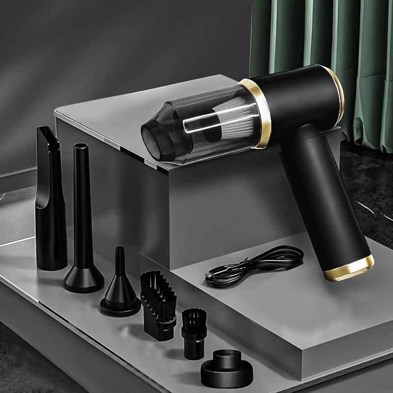 Ручной беспроводной пылесос с мощностью всасывания 5000PA и многофункциональными насадками