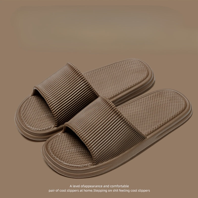 Women's Non-Slip Solid Color EVA Indoor Outdoor House Slippers