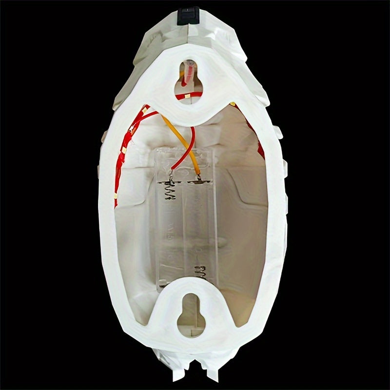 Rustic Eagle Wall Decor Night Light Battery-Operated Indoor Animal Lover Plastic