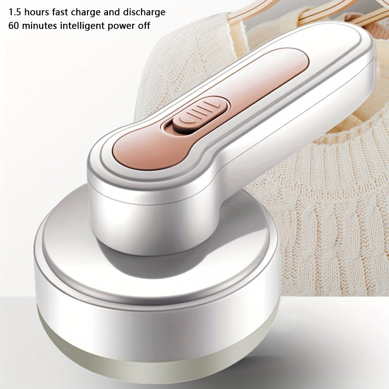 Removedor de pelusas eléctrico portátil recargable por USB para ropa y muebles