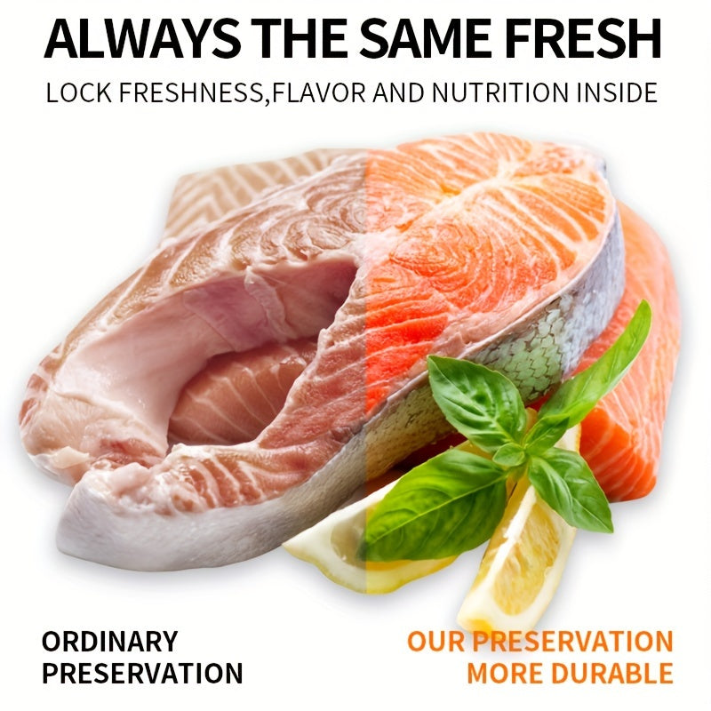 Havo chiqaruvchi qoplar, oziq-ovqat uchun, BPAsiz, qayta ishlatiladigan, qayta ishlash mumkin, Sous-Vide uchun