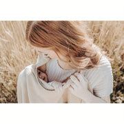 Breastfeeding Nursing Cover with Hard Hoops Multi-Functional Car Seat Cover 100% Cotton