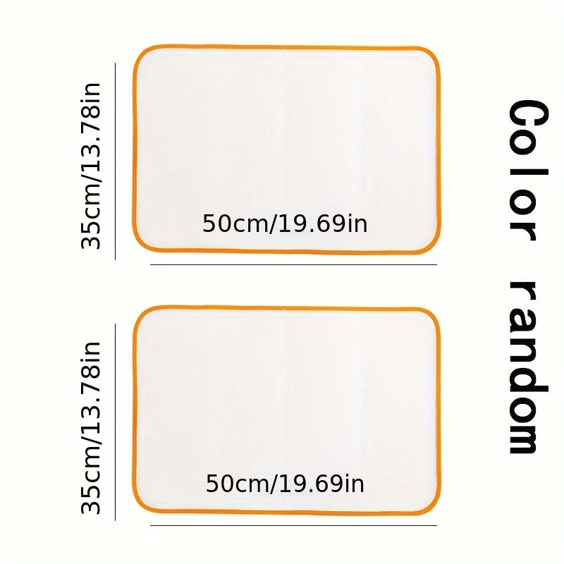 Набор из 2 термостойких гладильных ковриков для защиты одежды и удобства использования