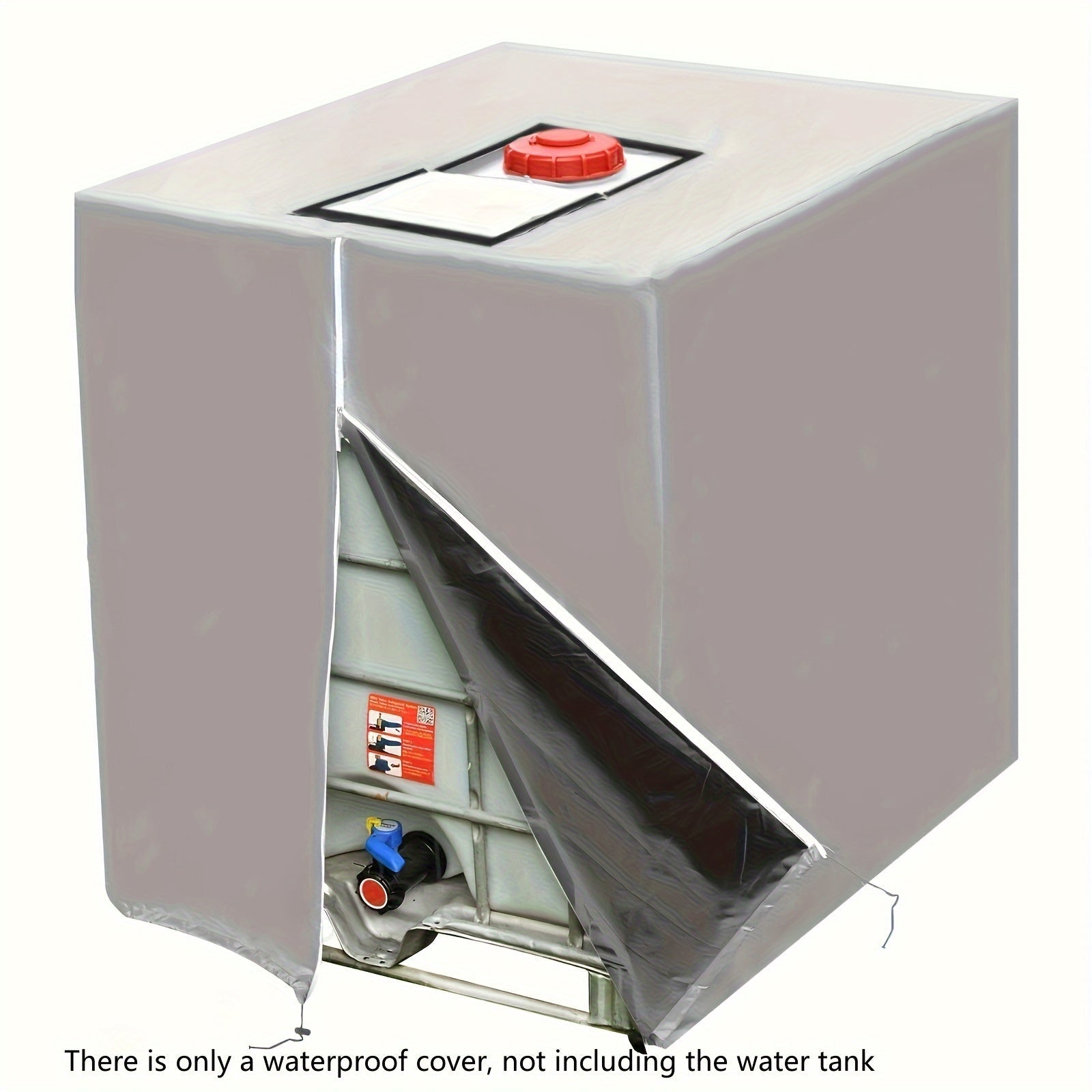 Waterproof UV Protective Cover for 1000L Container Lid 210D Oxford Outdoor