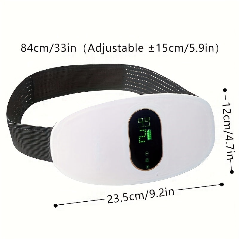 Бирюзовый USB перезаряжаемый массажер для всего тела с двойным циклом работы, портативный аккумулятор, низковольтная работа, регулируемые уровни интенсивности (99 уровней), цифровой дисплей.