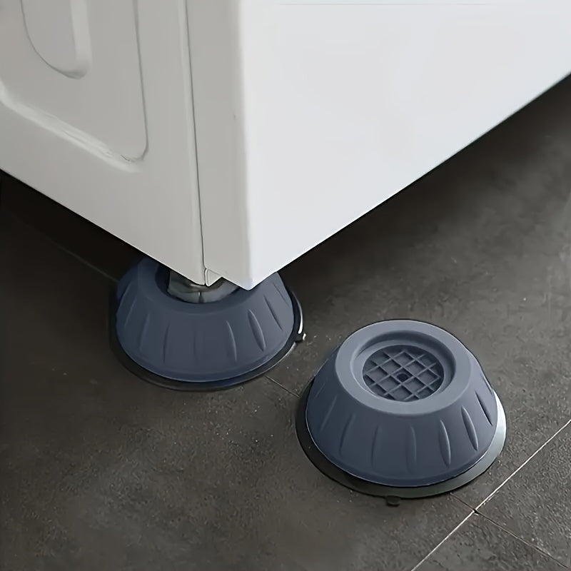 4PCS Anti-Vibration Pads for Washing Machines and Dryers Noise Reduction Floor Protectors
