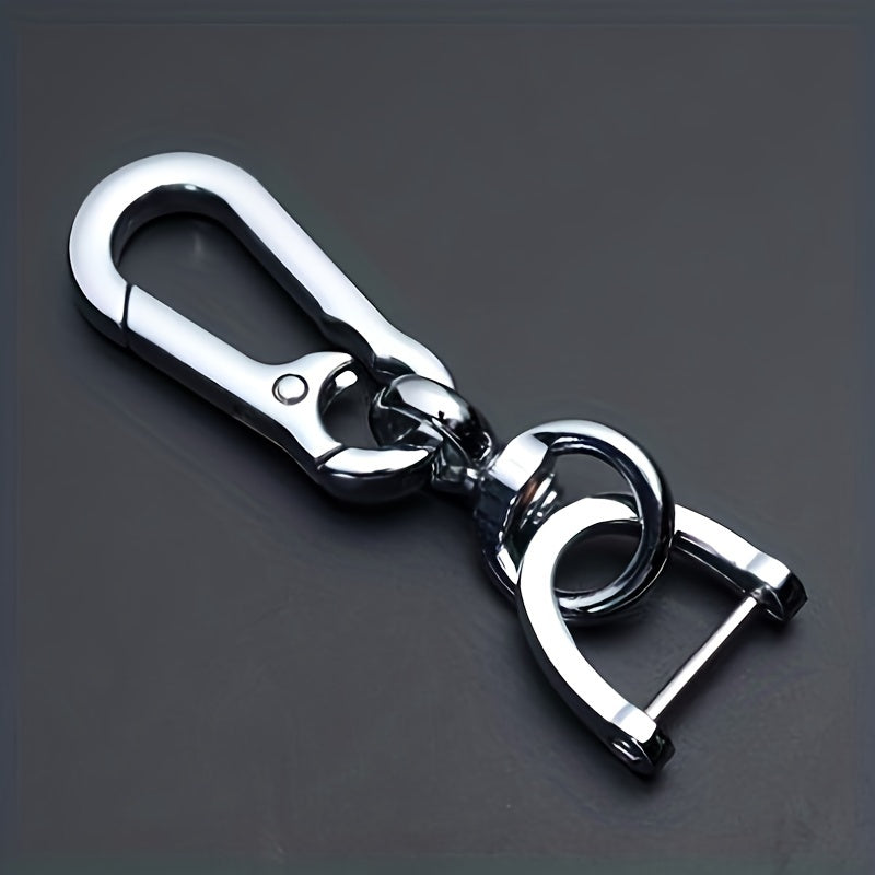Alloy Keychain with Phone Number Tag Durable Non-Braided Universal Use