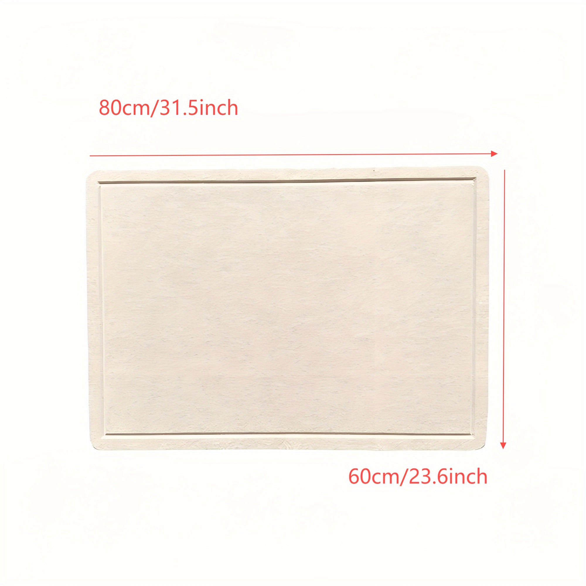 Zamonaviy uslubda to'rtburchakli jumboq mat, paxtadan tayyorlangan, sirpanmaydigan qalin yuzasi, qayta ishlatiladigan bezaklar bilan o'z-o'zidan yopishqoq stol himoyachisi, mato yuzasidagi jumboq saqlash pad, yuvilishi mumkin bo'lgan mat finish - 60x80sm