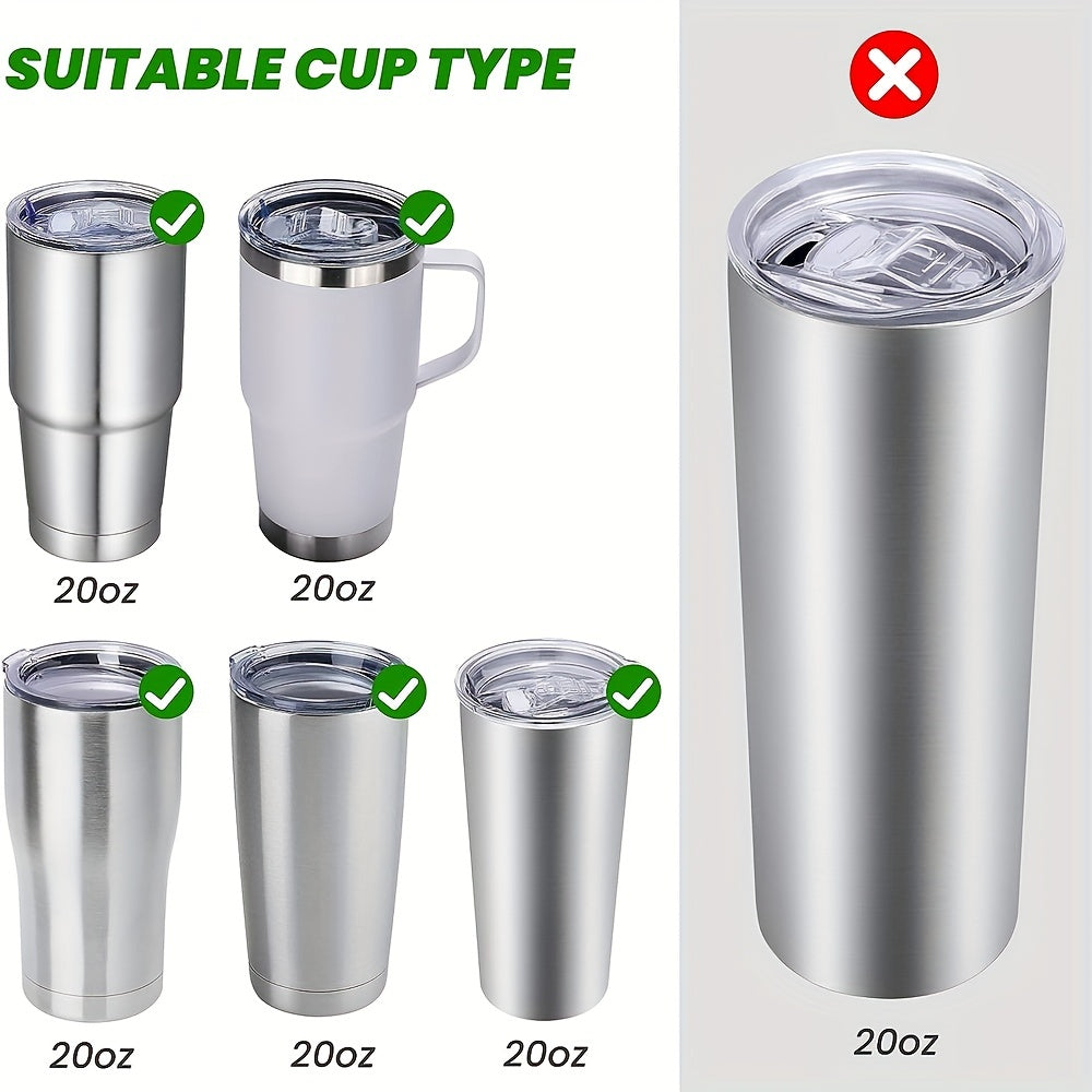 Replacement Lids for 20oz and 30oz Tumblers Coffee Mugs Drinkware