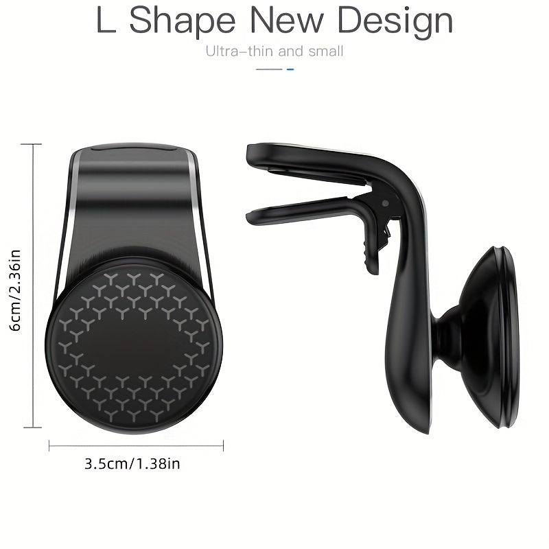 Universal Car Air Vent Magnetic Phone Holder 360° Rotation Rustproof Shockproof