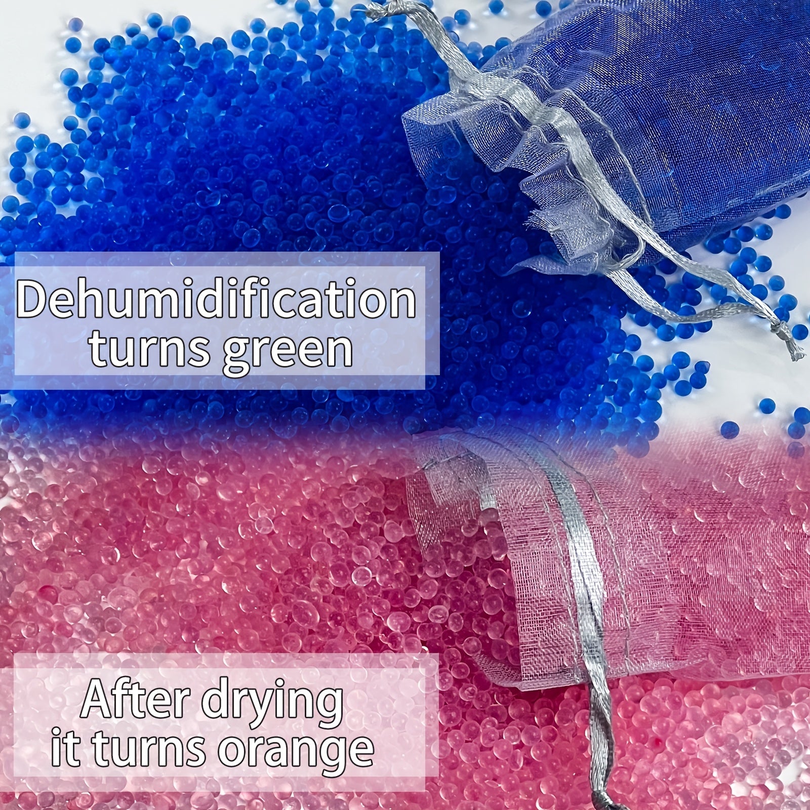 Силикагельевые мешки-осушители 450 г, портативные поглотители влаги для автомобиля и дома