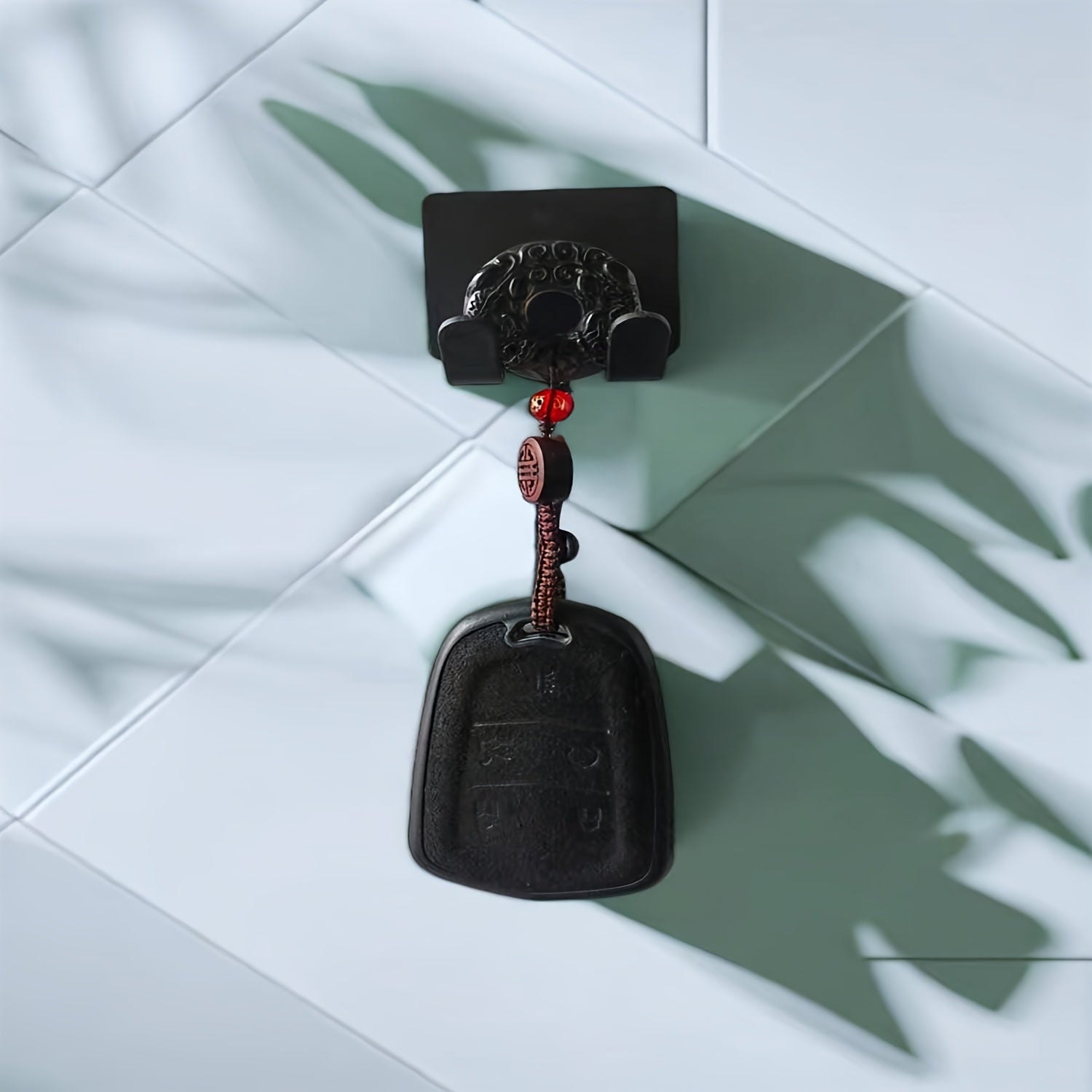 Plastic Utility Hooks with Adhesive for Home Organization of Razors Jewelry Keys