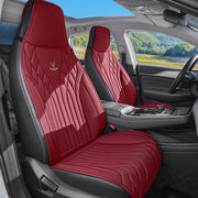 Juego completo de fundas para asientos de coche ajuste universal fácil de instalar múltiples colores