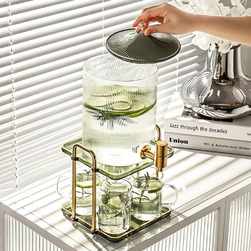 Yevropa shisha qizil sharob nasosi, pivo va sovuq suv uchun kran bilan