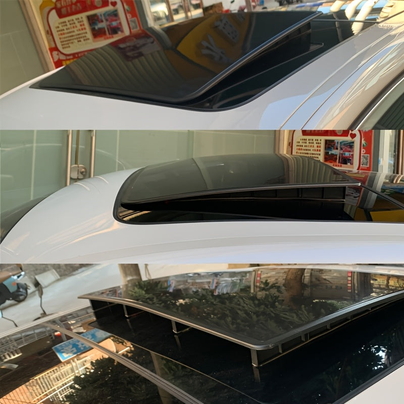 Car Roof Sunroof Decoration Black ABS Plastic Removable Fit for Sedans