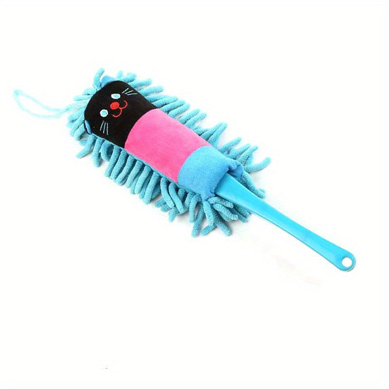 Стиральная щетка из шенилла для уборки в доме - Удаляет пепел и пыль с рабочего стола - Милый дизайн курицы - 1 штука