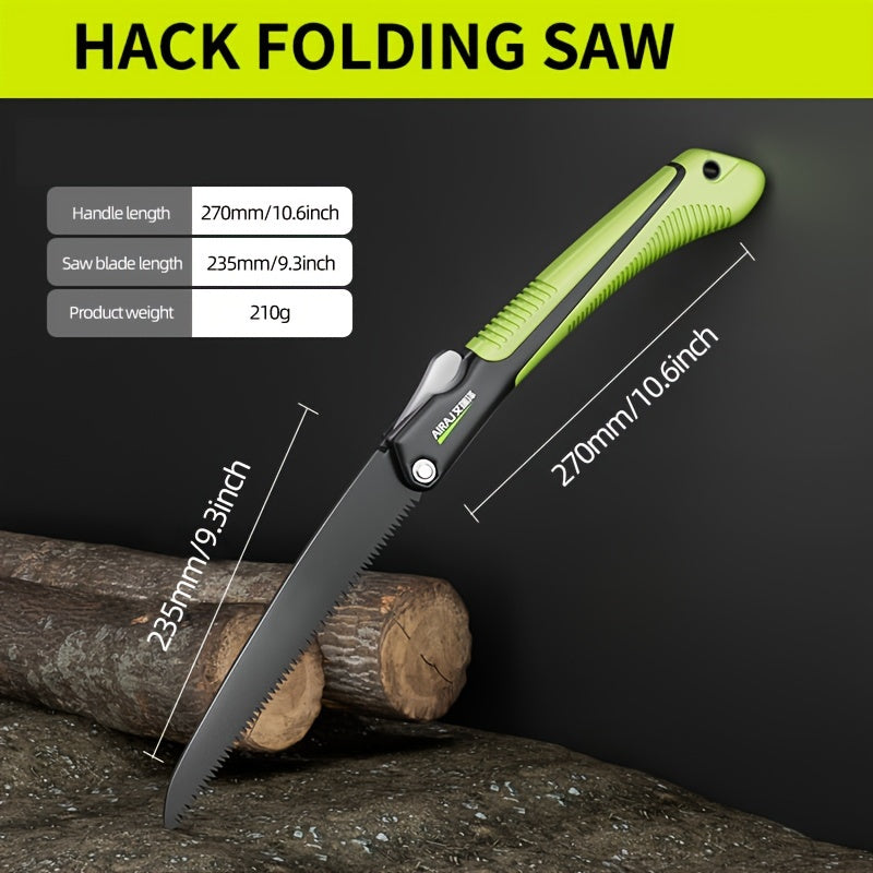 Metal Pruning Saw for Woodworking and Tree Cutting with SK9 Alloy Steel Blade Folding Design Bare Tool