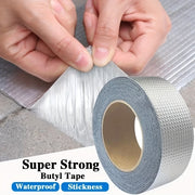 Outdoor Waterproof Butyl Aluminum Foil Tape for Leak Repair Multiple Sizes