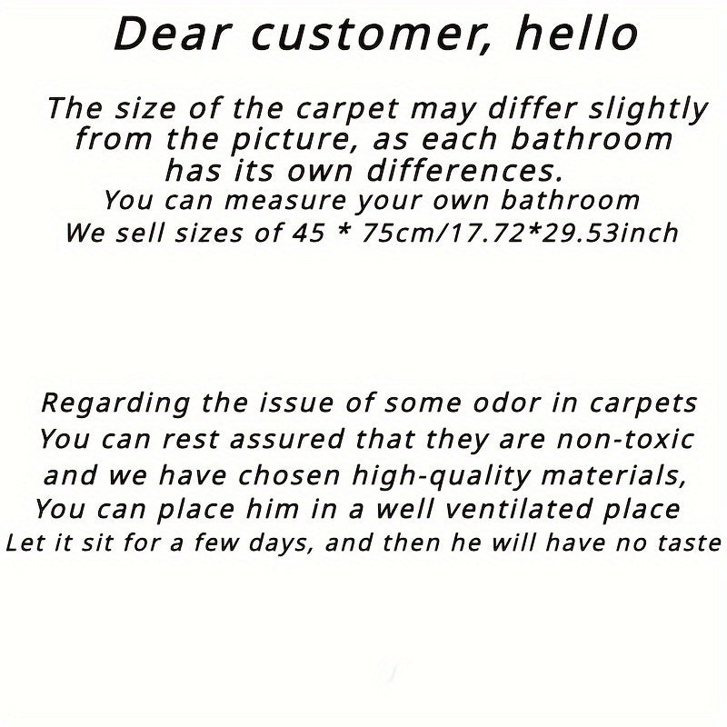 Flower Themed Bath Mat Non Slip Absorbent Quick Dry Bathroom Decor