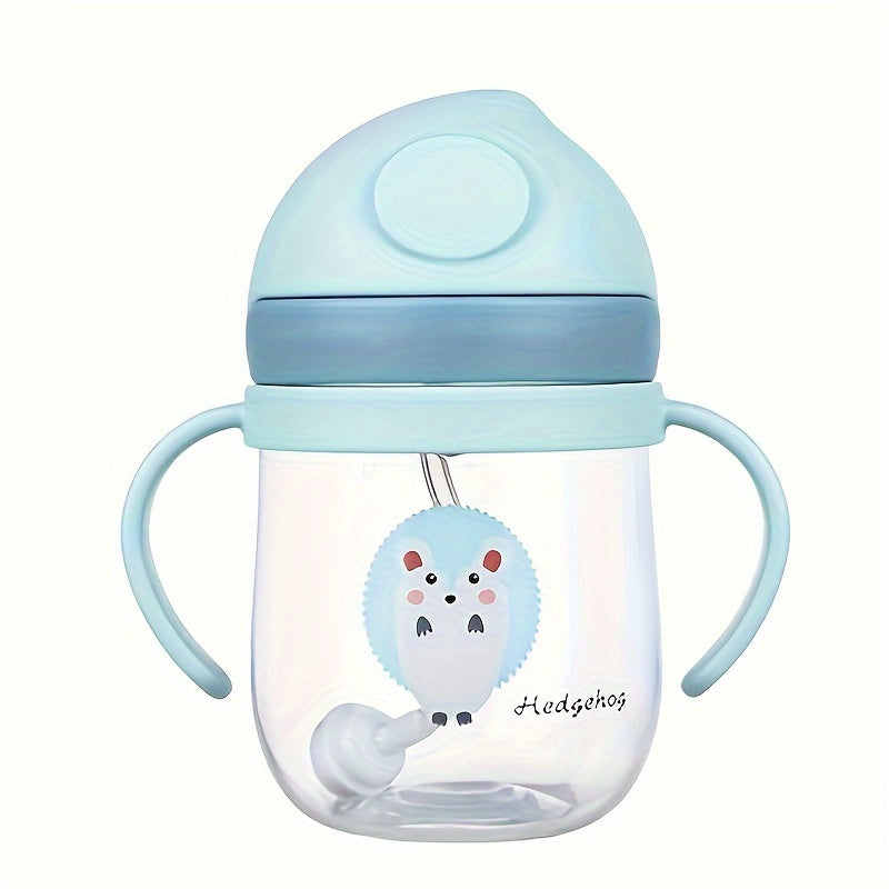 Kids Drinking Cup, Food Safe Straw, Educational Water Bottle, Adorable Gift