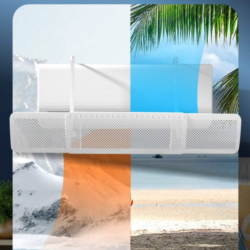 Cubierta ajustable de ventilación de aire blanco para control de flujo de aire y reducción de ruido