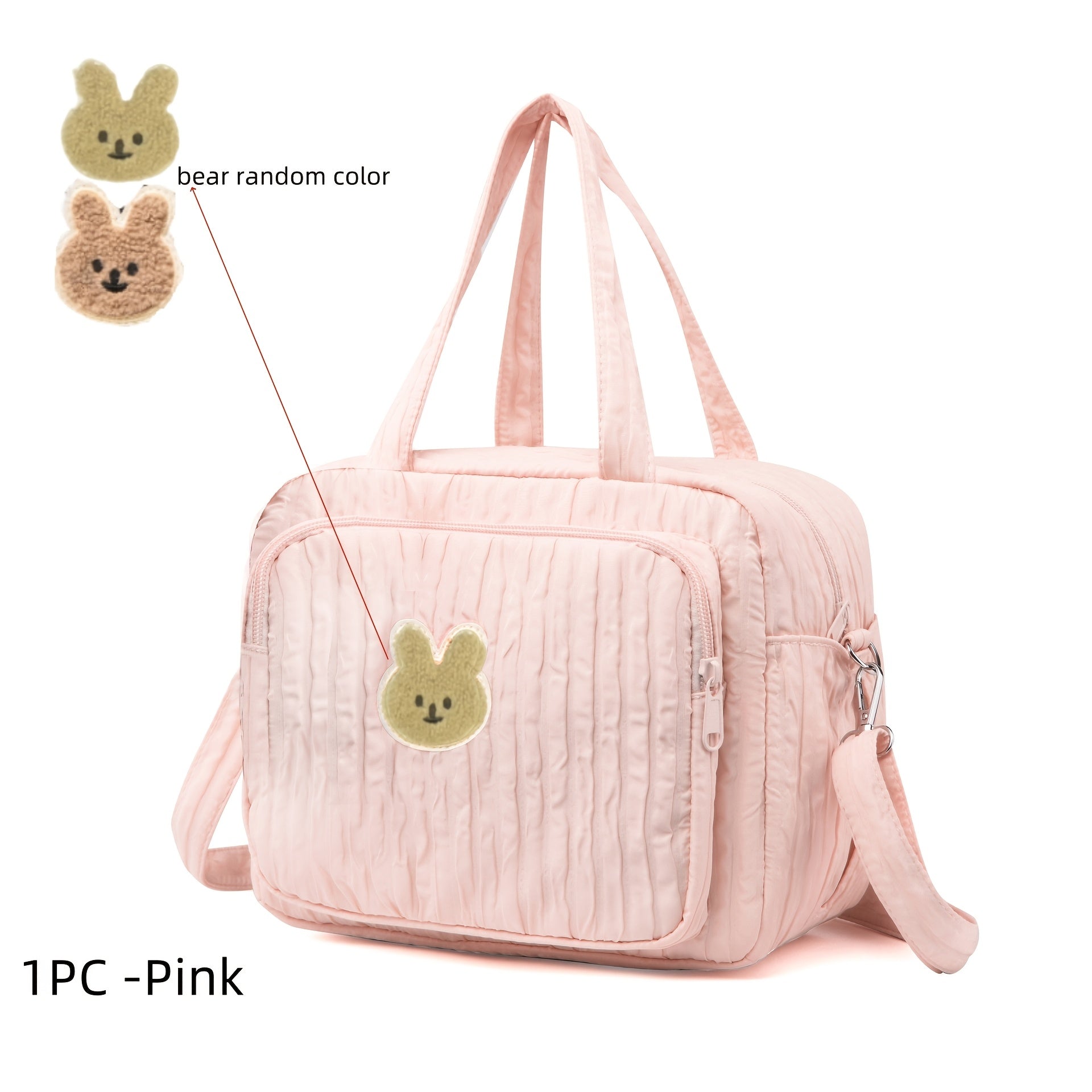 Diaper Bag with Crossbody Strap for Travel and Storage Multifunctional Baby Essentials