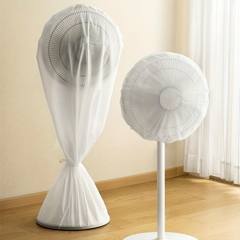 Children Safety Fan Cover White Dustproof Mesh for Desktop and Wall Fans