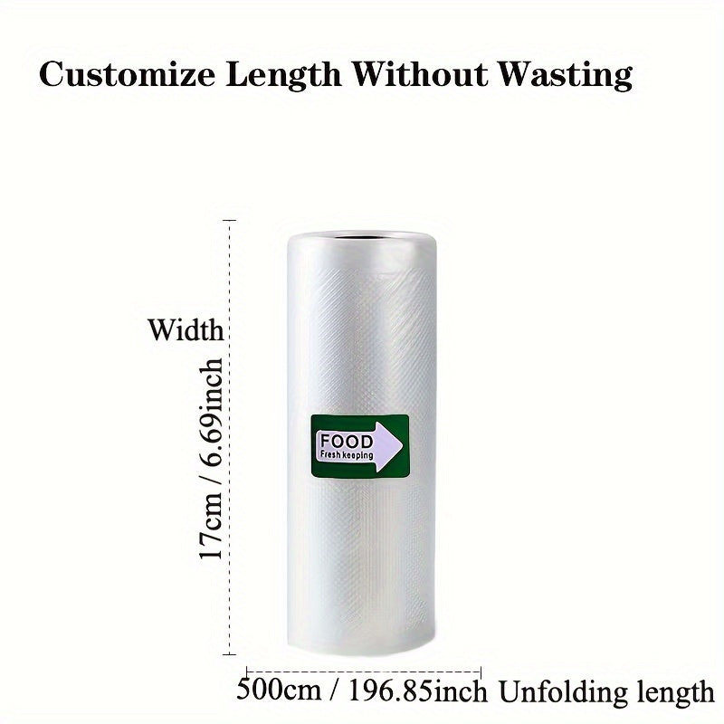 Bolsas de sellado al vacío para conservación de alimentos, aptas para carne y filete, seguras para sous vide