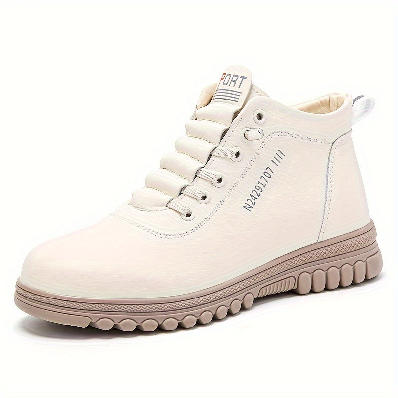 Women's Non-Slip Soft-Soled Short Boots Spring Autumn High-Top Shoes