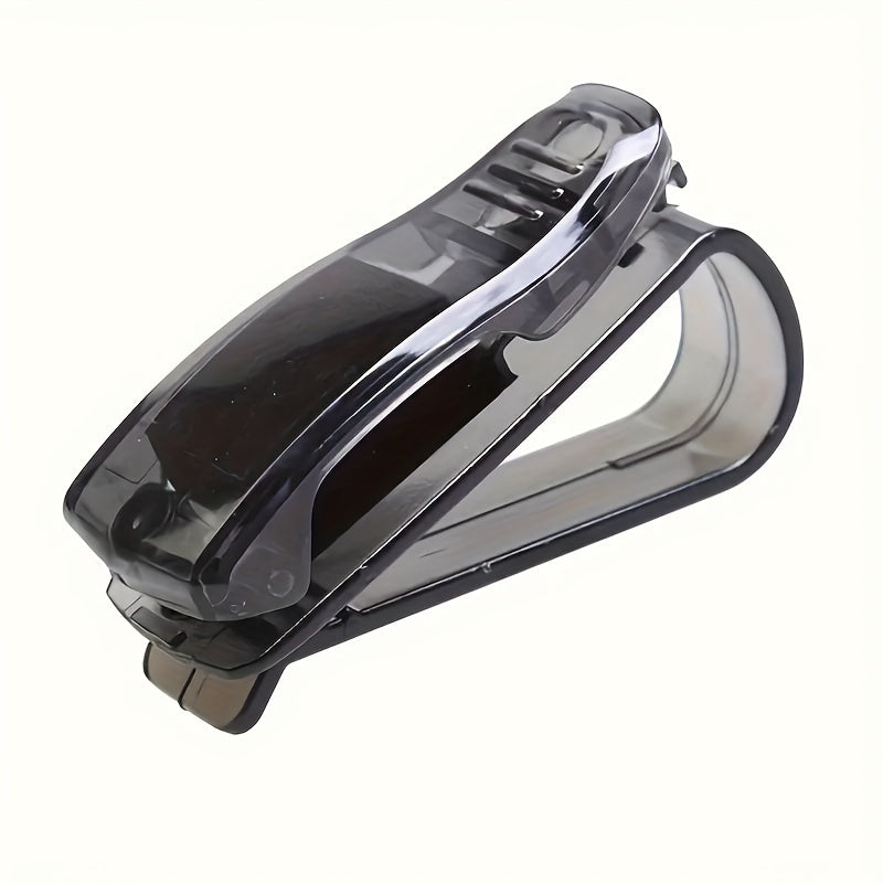 Avtomobil quyosh nuri ko'zoynaklar uchun tutqich ABS material bilan hisob va ID kartasi bo'limlari bilan