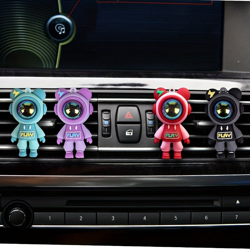 Cartoon Car Vent Clip Aromatherapy Diffuser Air Freshener Durable ABS