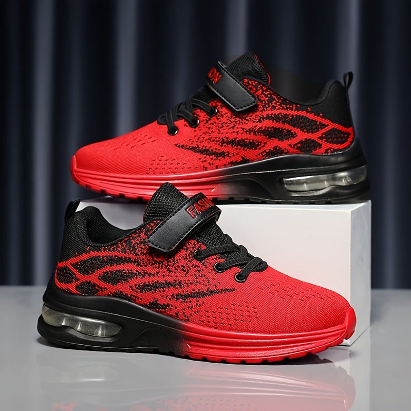 Детские сетчатые кроссовки для мальчиков и девочек, дышащие, противоскользящие, прочные, для бега и повседневной носки