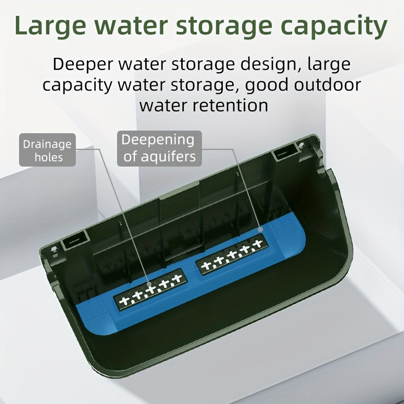 30 dona devorga o'rnatiladigan gul idishlari ichki va tashqi foydalanish uchun vertikal qavatli plastik o'simliklar uchun tutqichlar