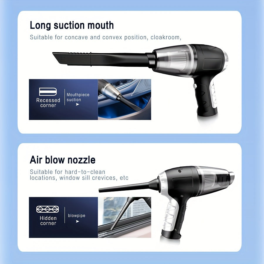 Mini Wireless Handheld Vacuum Cleaner for Furniture Car and Home Cleaning