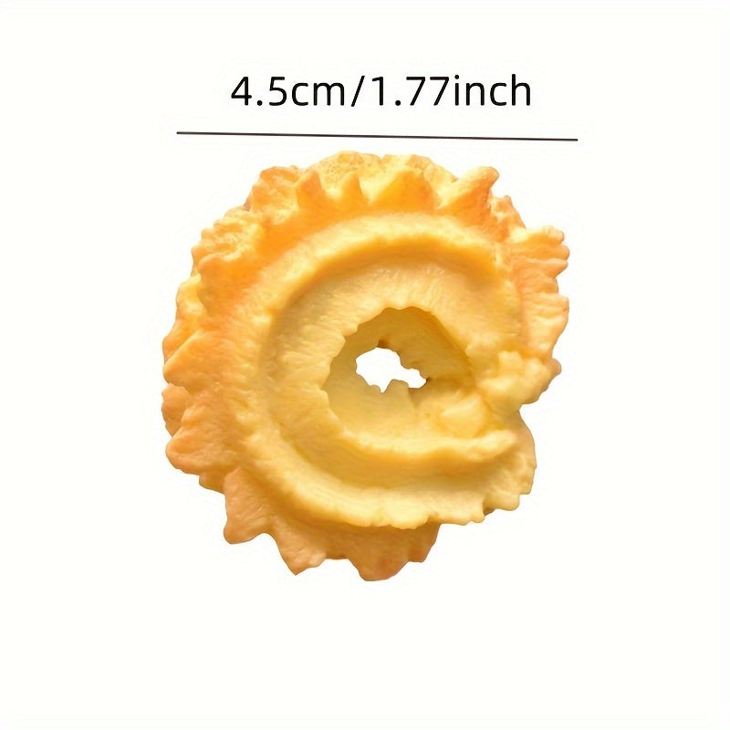 Nine-Piece Magnetic Cookie-Shaped Refrigerator Stickers Decorative Message Board for Back-to-School