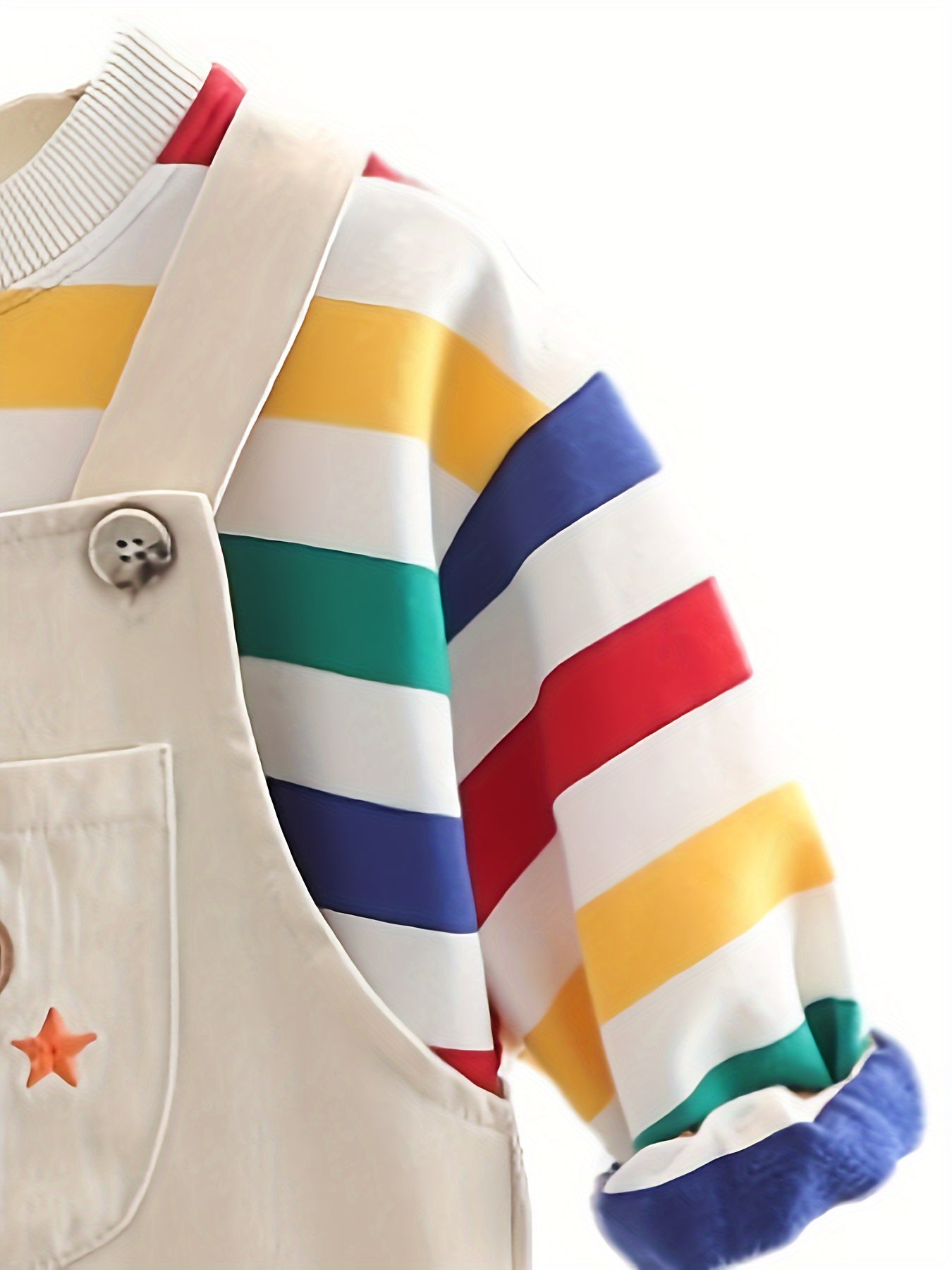 Kids' Spring and Autumn Outfit with T-Shirt and Jacket for Infants and Children