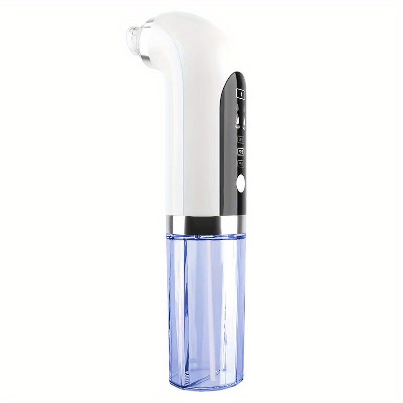 Electric Blackhead Pore Cleaner USB Rechargeable Facial Vacuum with Metal Water Circulation