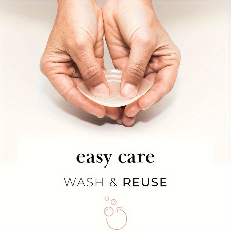 Reusable Silicone Nipple Covers for Women Self-Adhesive Strapless Set of 4