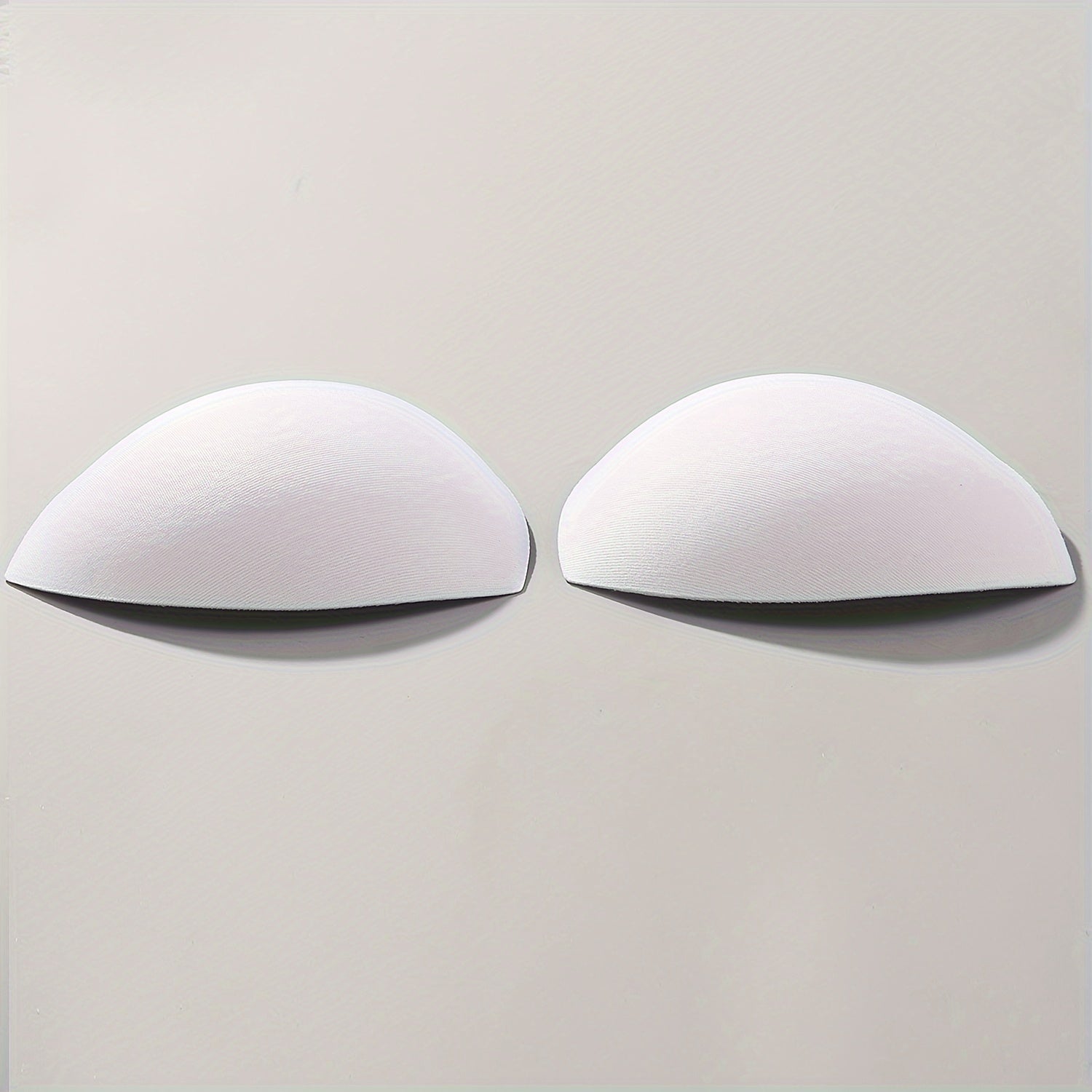 6 Pack Seamless Triangle Bra Inserts Soft Polyester Sponge Pads for Yoga Sports Bras