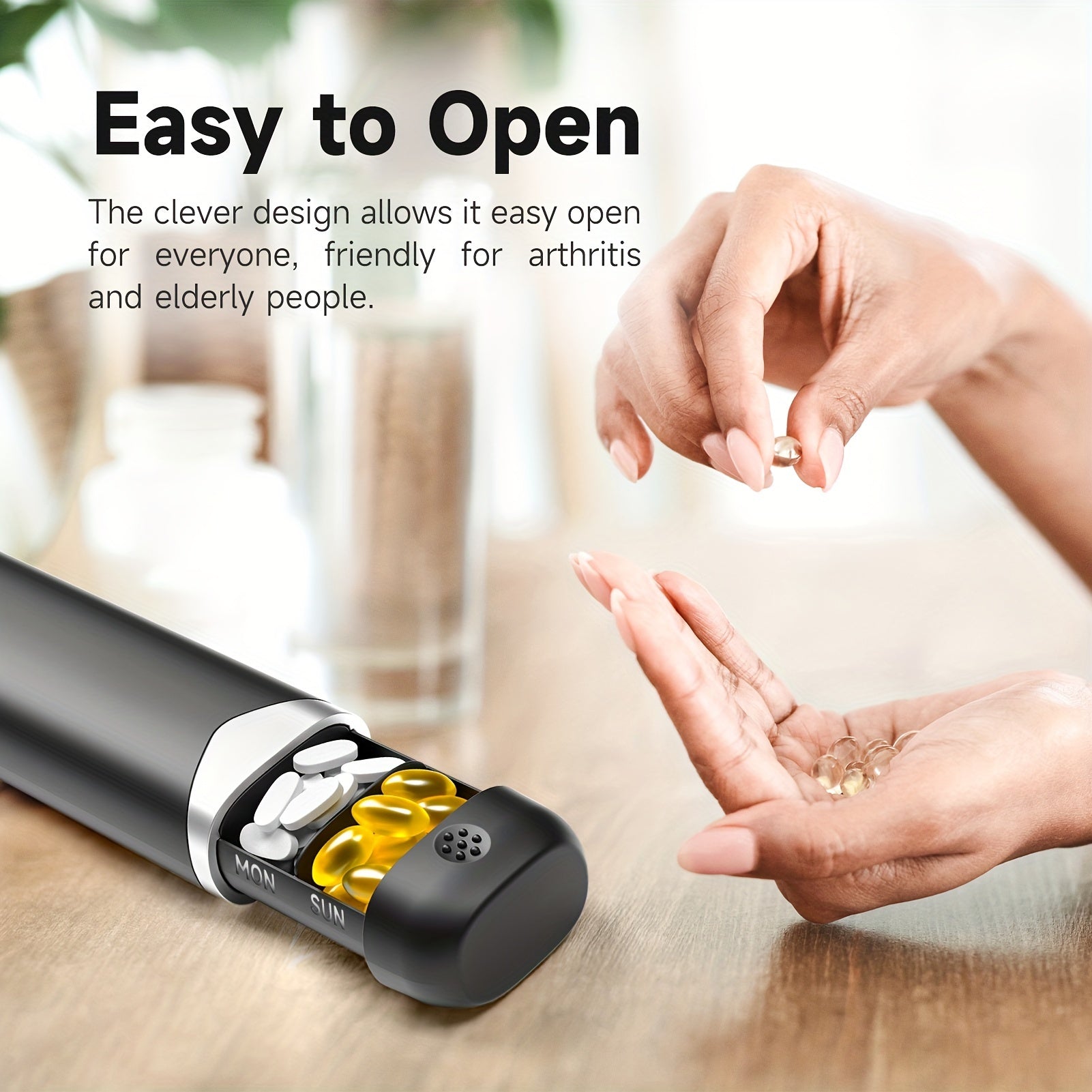 Har xil haftalik, kundalik va sayohat uchun dori tashkilotchilari.