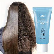 Hair Straightening Cream 60g Moisturizing Damage-Free Glossy Straightening