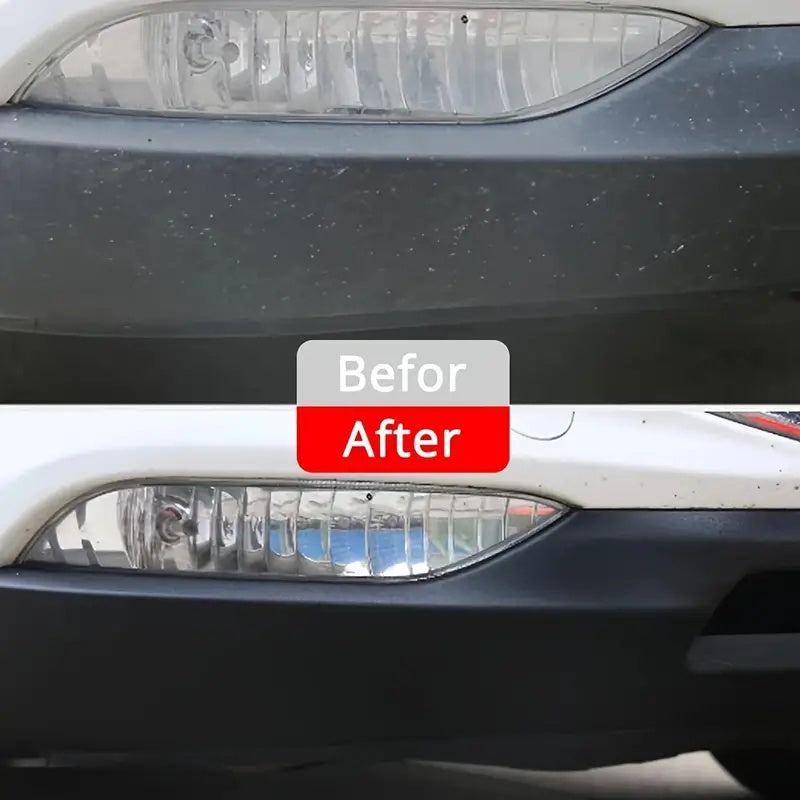 Cera plástica para interior de coche, ennegrecedor de neumáticos, reparación de arañazos en el tablero, brillo de acabado