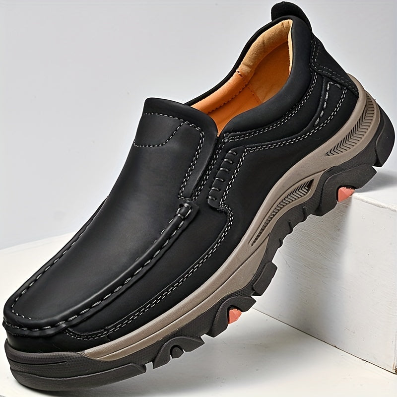 Men's Low Top PU Trail Running Shoes for Casual Sports and Walking