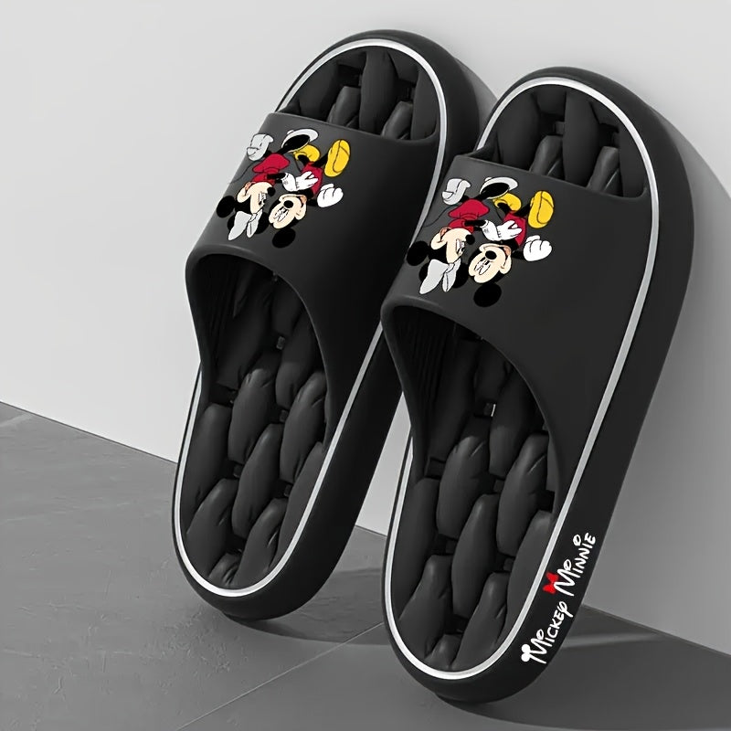 Unisex EVA Slippers Non-Slip Indoor Outdoor House Shoes Black White