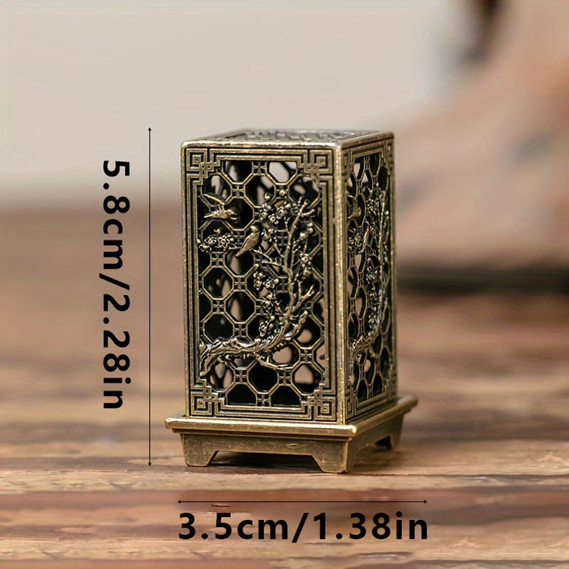 Copper Incense Burner for Aromatherapy Meditation Yoga Decor